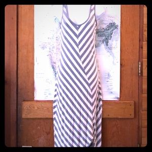 Athleta fitted maxi dress